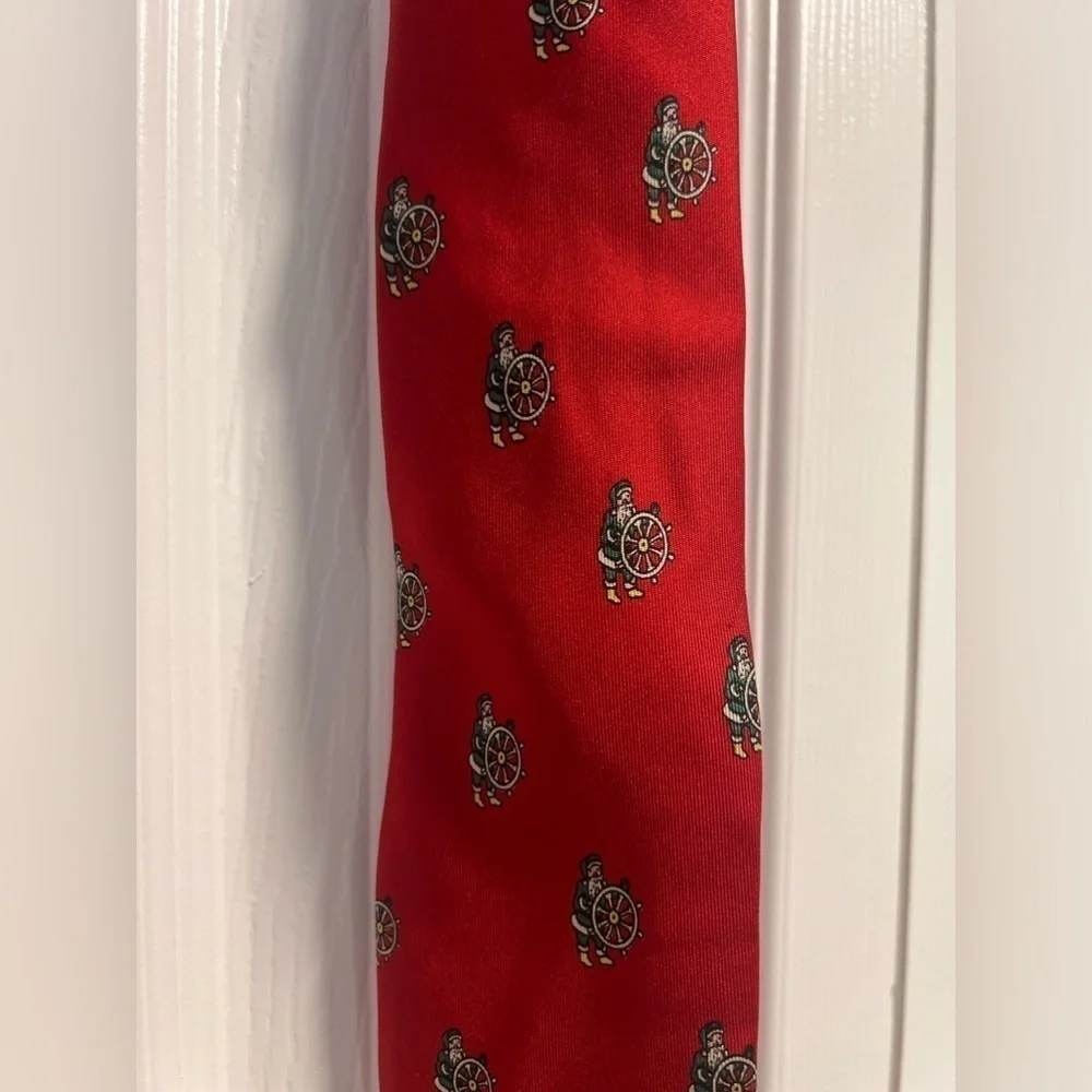 Men's Cape Cod Neckwear Santa Steering Tie